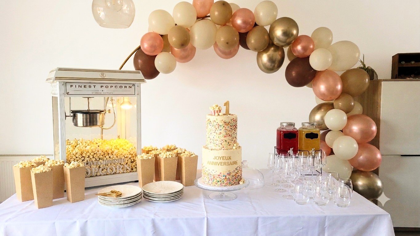 Pack Anniversaire + Pop corn Moka