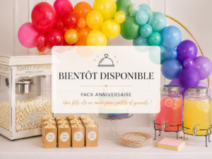 🎂 Pack Anniversaire – Une fête clé en main pour petits et grands !
