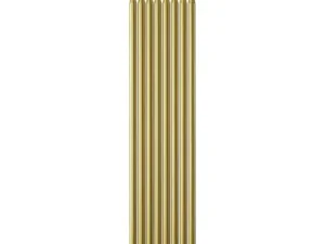 Bougie métallisée – 15,3cm – lot de 12 – or